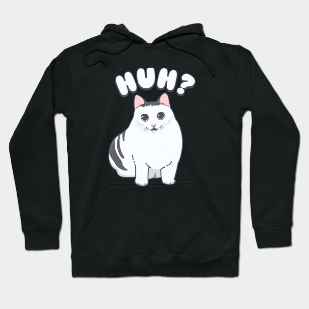 HUH?! Hoodie by The Official Huh Cat Store